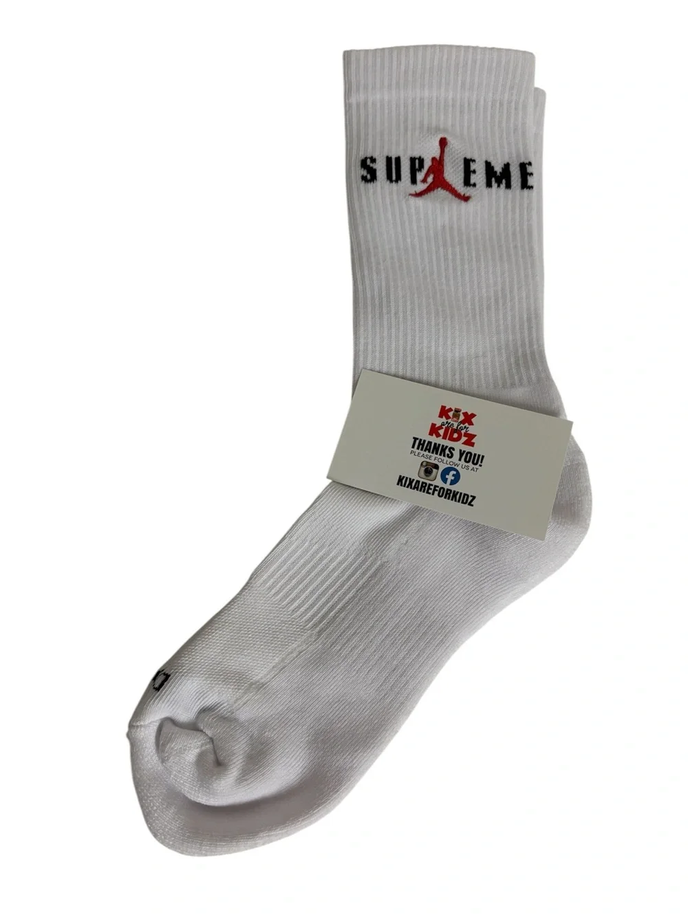 Supreme x Jordan Crew Socks